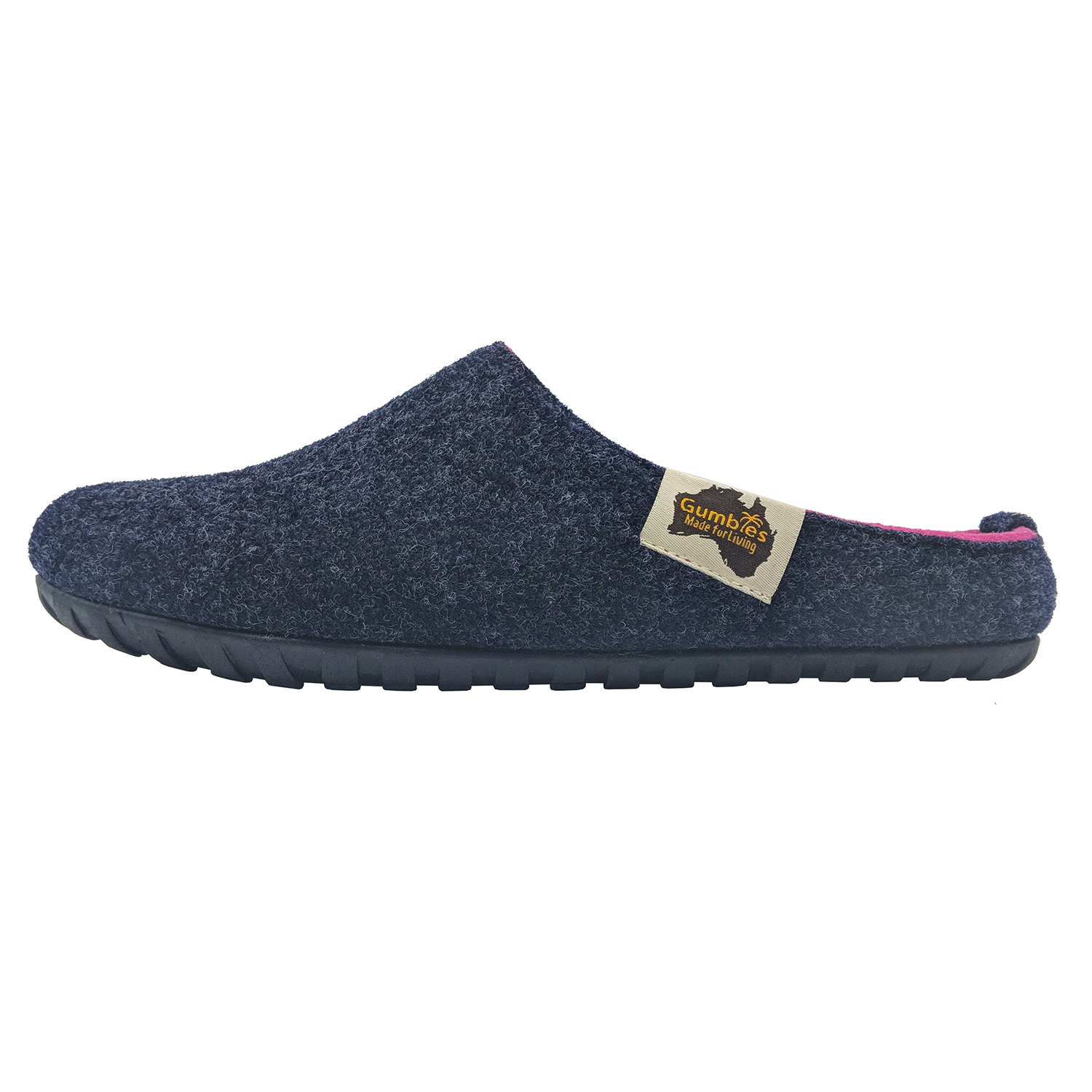 Gumbies Outback Hausschuh Navy-Pink