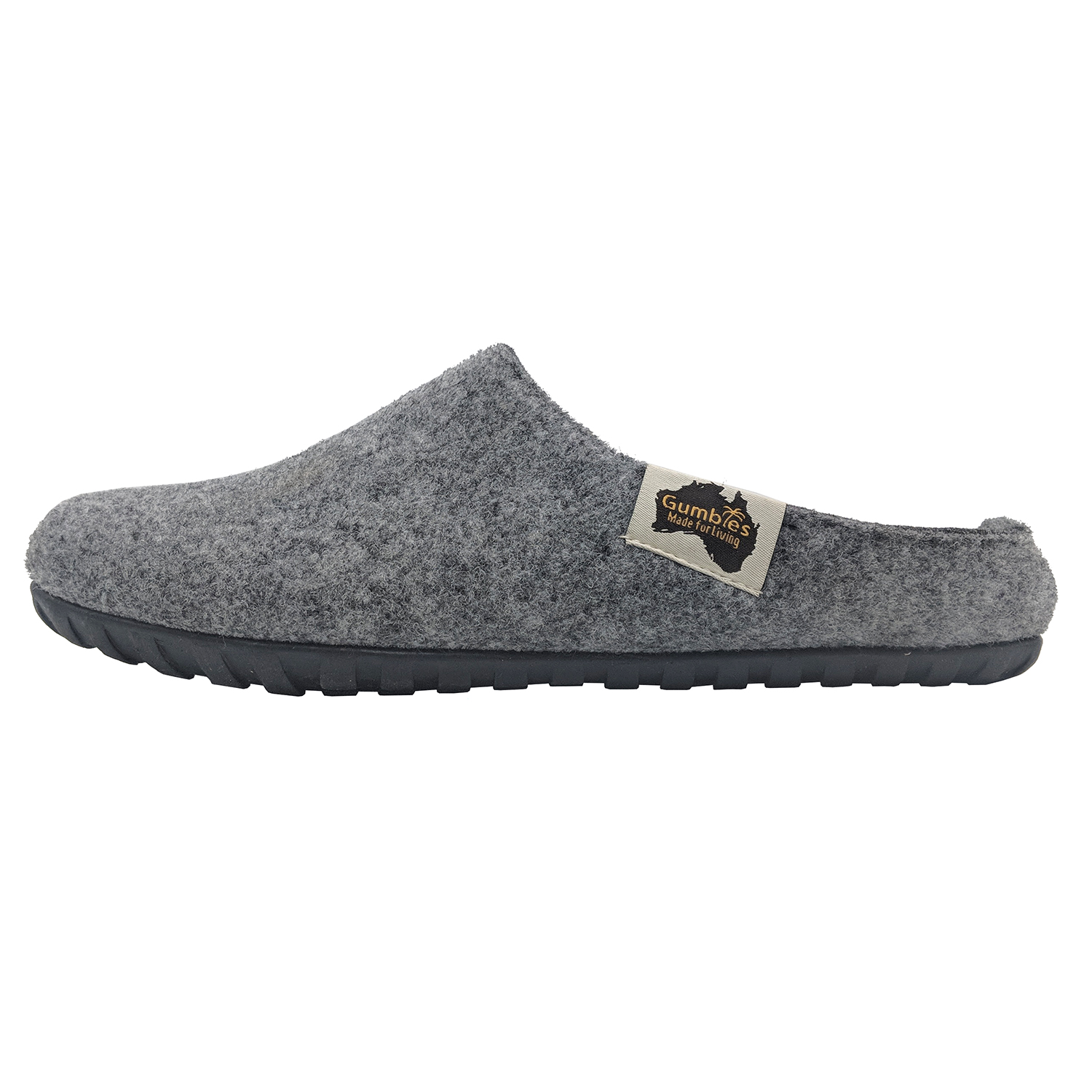 Gumbies Outback Hausschuh Grey-Charcoal