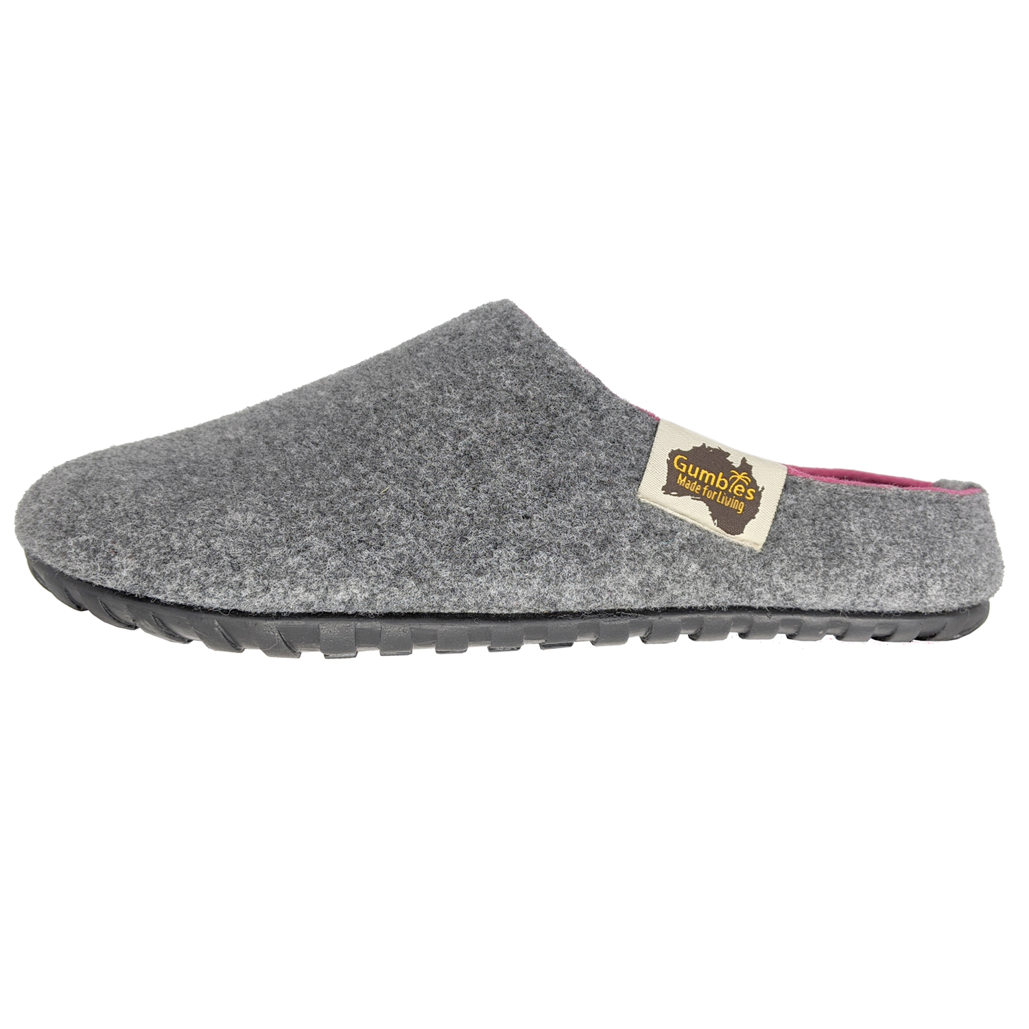 Gumbies Outback Hausschuh Grey-Pink
