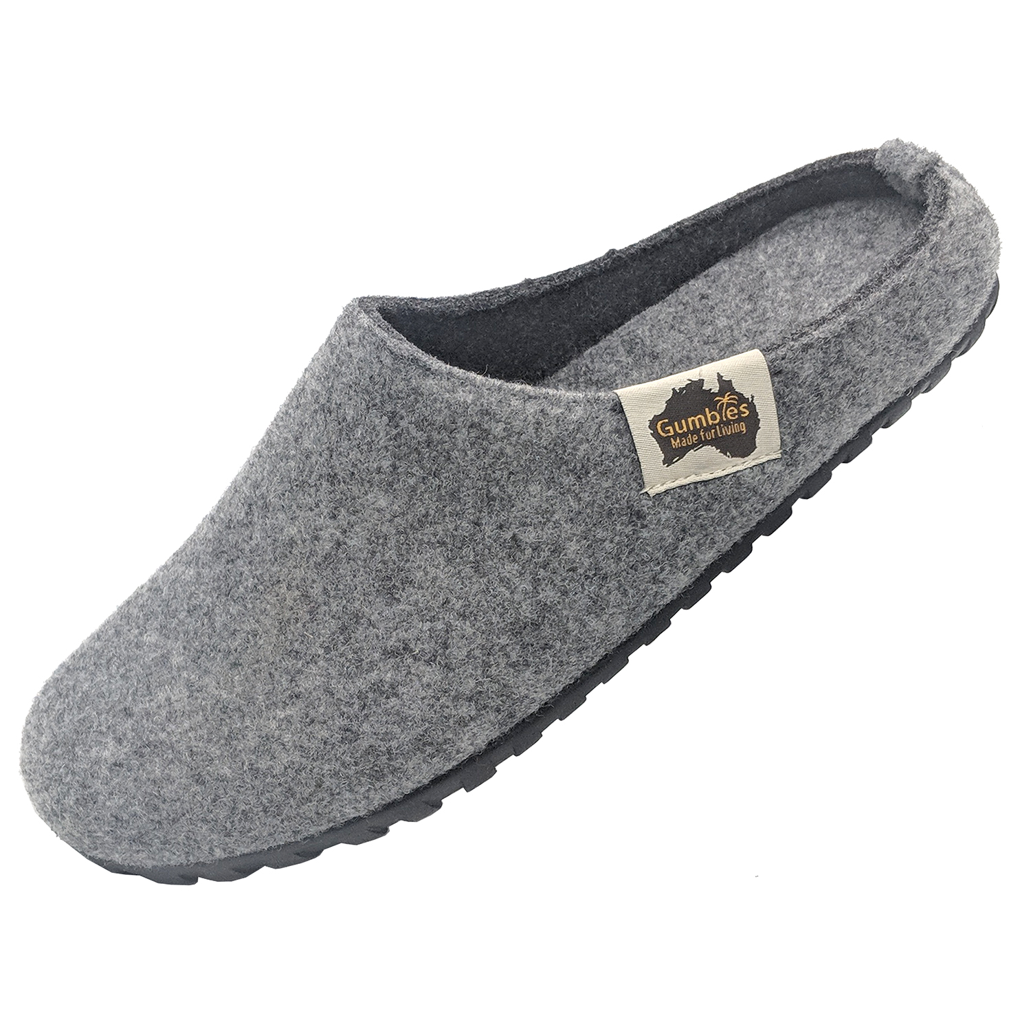 Gumbies Outback Hausschuh Grey-Charcoal